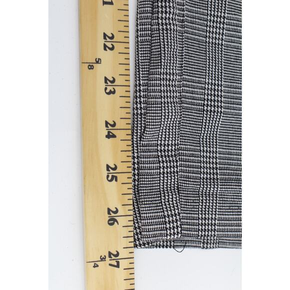 H&M gray plaid workwear career‎ dress pants woomens 6 preppy academia corpcore - Picture 6 of 6